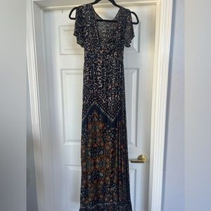Free People Floral Maxi Dress